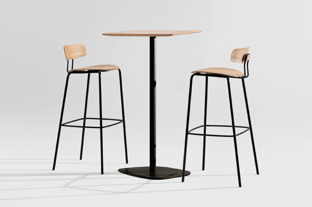 Barstool OKITO PLY BAR - Zeitraum Sustainable Furniture