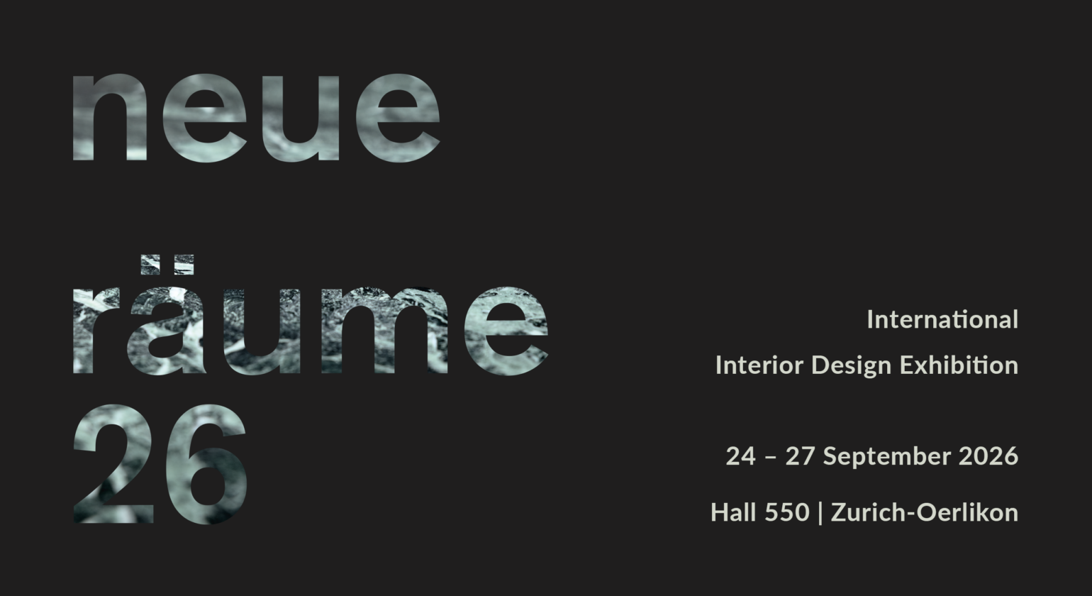Zeitraum-Webseite-Startseite-Header-Neue-Raeume-EN2 Fair invitation graphic for neue räume Zurich 2026 from ZEITRAUM